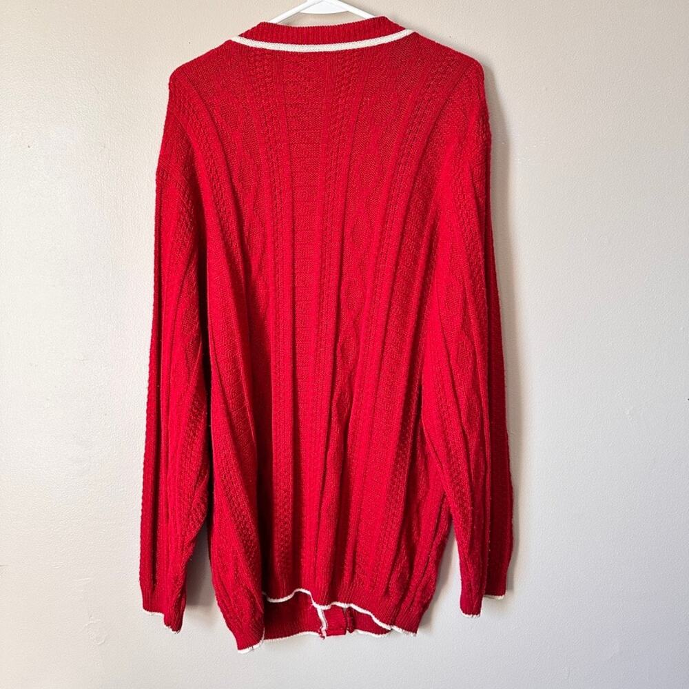 Cricket Lane Vintage Cardigan Sweater Womens Plus 20W Academic Preppy Collegiate - Picture 7 of 8